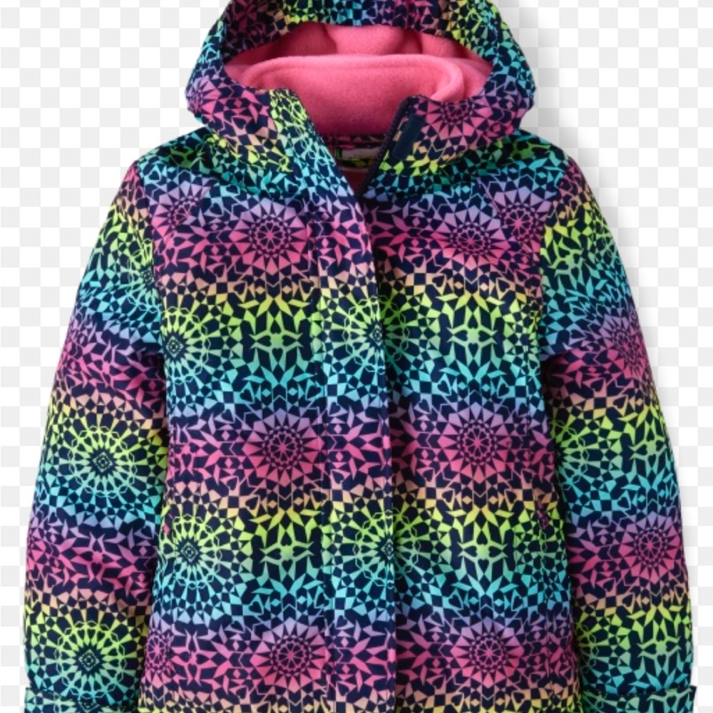 The Children's Place Multicolor Patterned Puffer Jacket